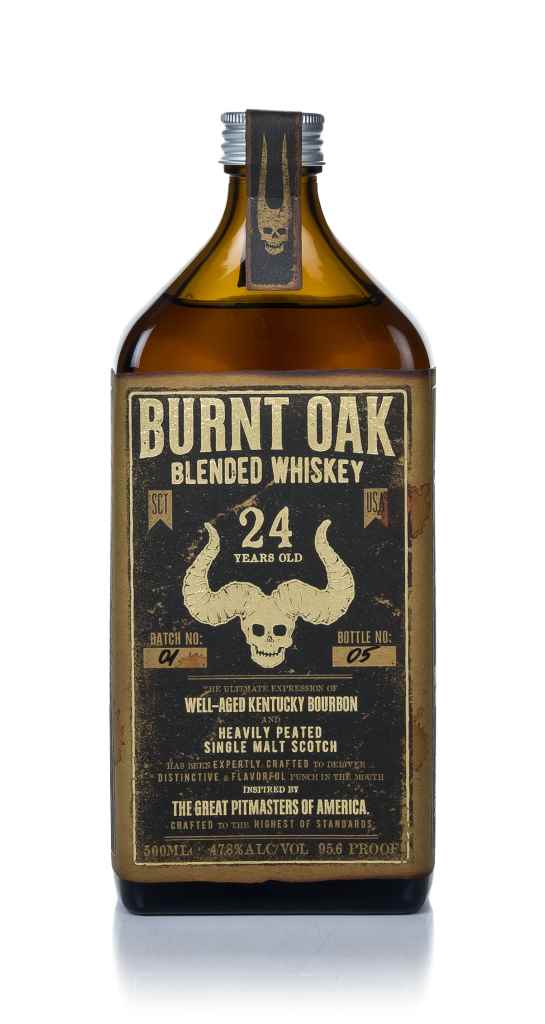 Burnt Oak 24 Year Old Blended Whiskey 50cl product image
