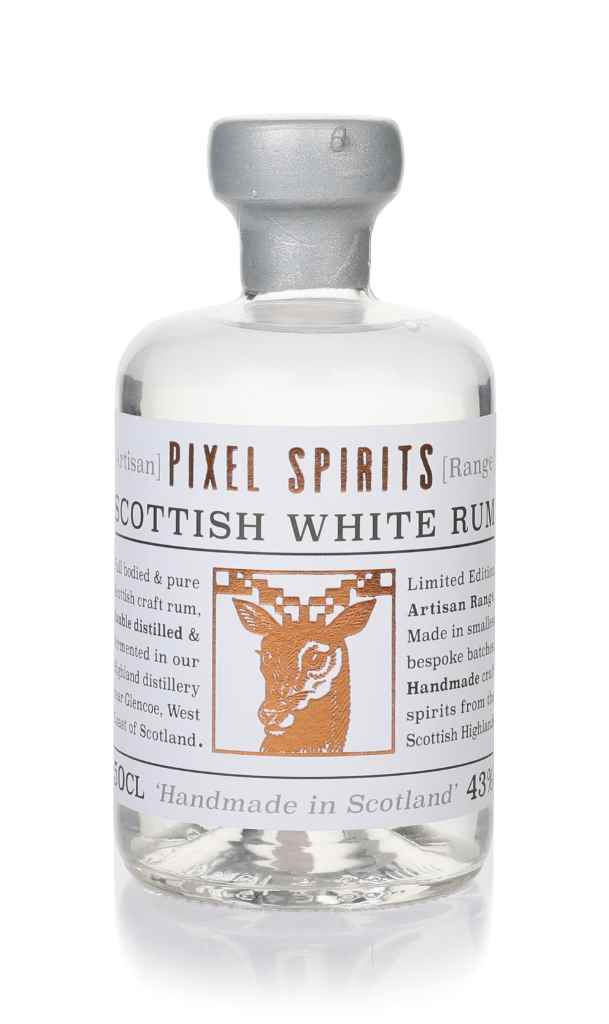 Pixel Spirits Scottish White Rum 50cl product image