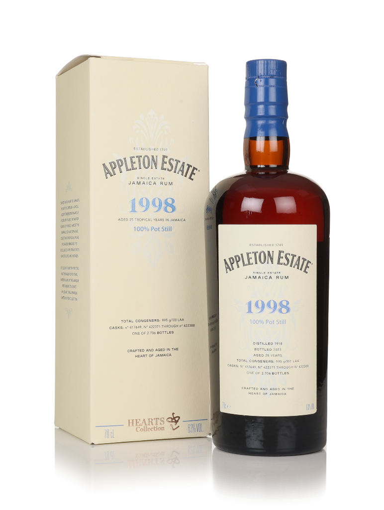 Appleton Estate 25 Year Old 1998 - Hearts Collection Clearance product image