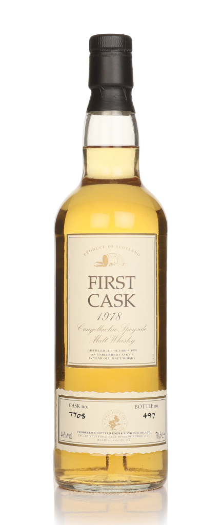 Craigellachie 16 Year Old 1978 (cask 7705) - First Cask 70cl product image