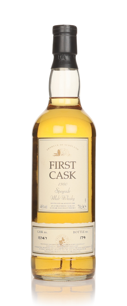Glenlivet 24 Year Old 1980 (cask 13747) - First Cask 70cl product image