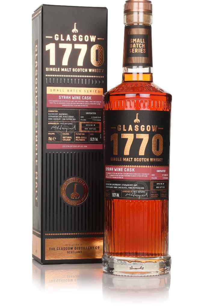 Glasgow 1770 Syrah Wine Cask Finish (Unpeated) 70cl product image