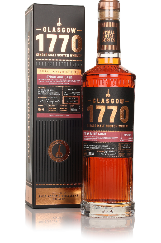Glasgow 1770 Syrah Wine Cask Finish (Unpeated) 70cl product image