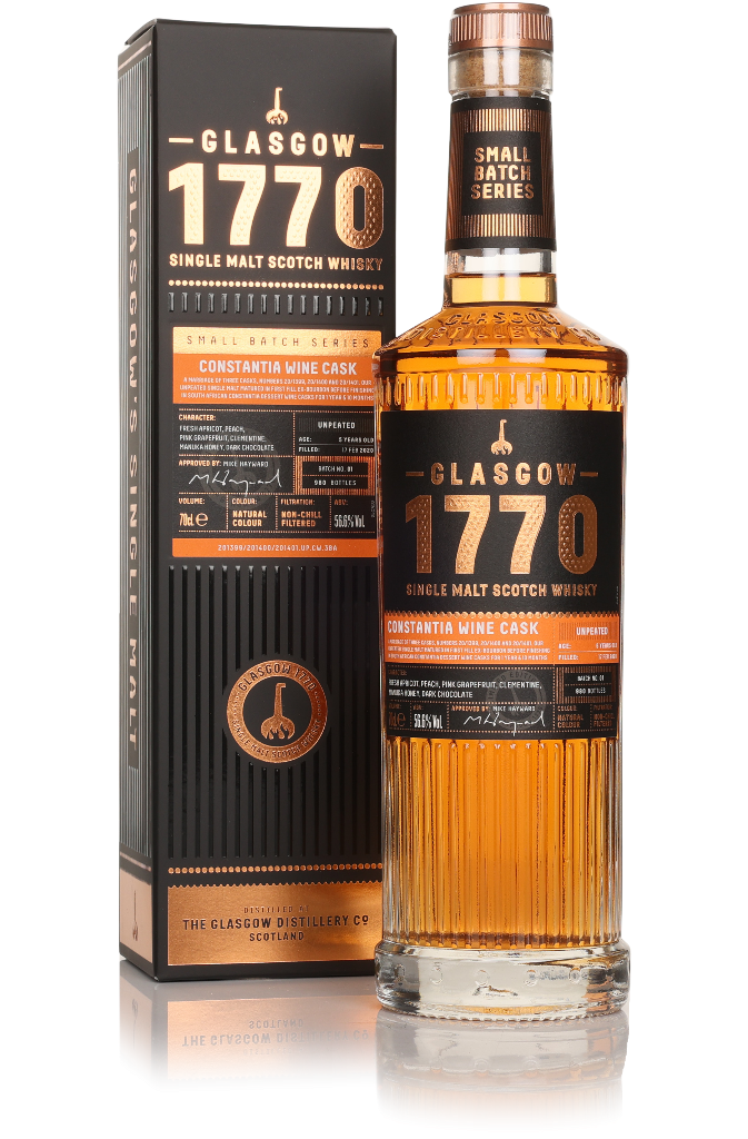 Glasgow 1770 Constantia Wine Cask Finish (Unpeated) 70cl product image