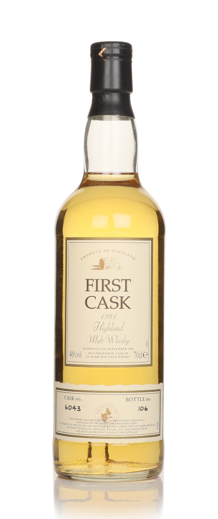 Highland Park 23 Year Old 1981 (cask 6043) - First Cask 70cl product image