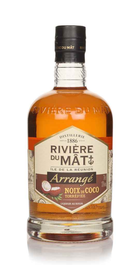 Rivière du Mât Rhum Arrangé Noix de Coco Torrefie (Roasted Coconut) 70cl product image