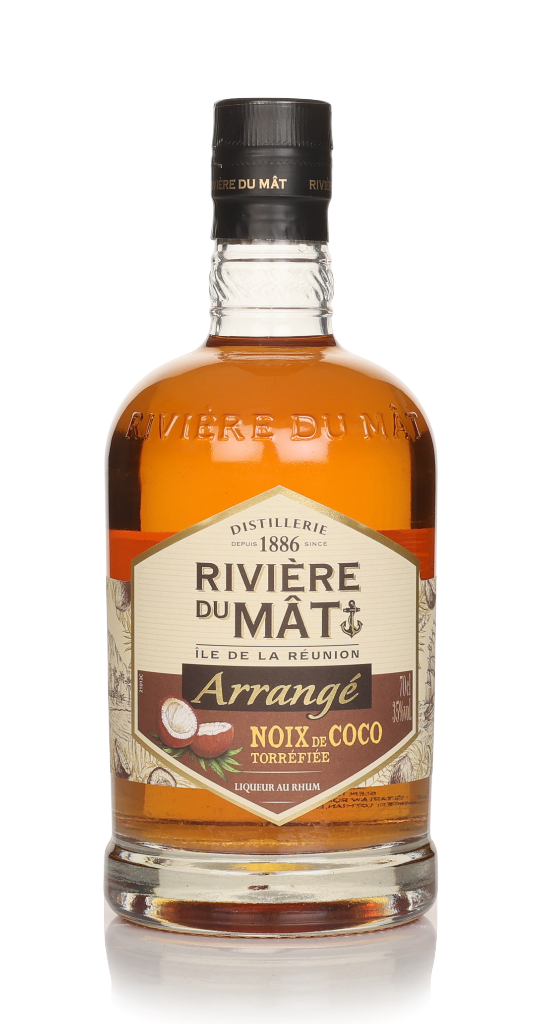 Rivière du Mât Rhum Arrangé Noix de Coco Torrefie (Roasted Coconut) 70cl product image