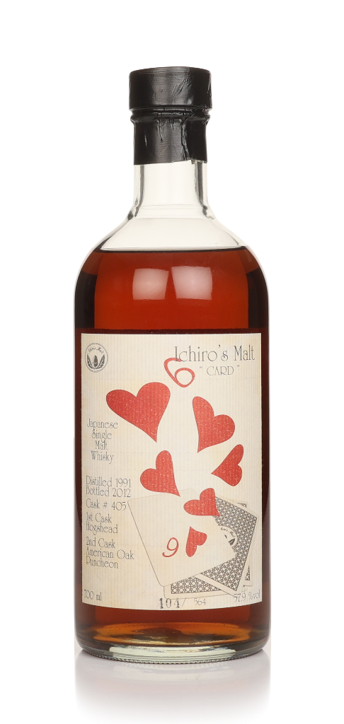 Hanyu Ichiro's Malt 1991 (bottled 2012) - Six Of Hearts 70cl product image
