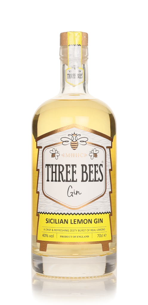 THREE BEES Sicilian Lemon Gin 70cl product image