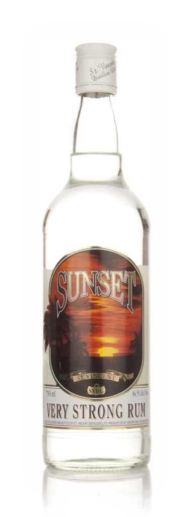 Sunset Very Strong Rum (No Box / Torn Label) 70cl product image