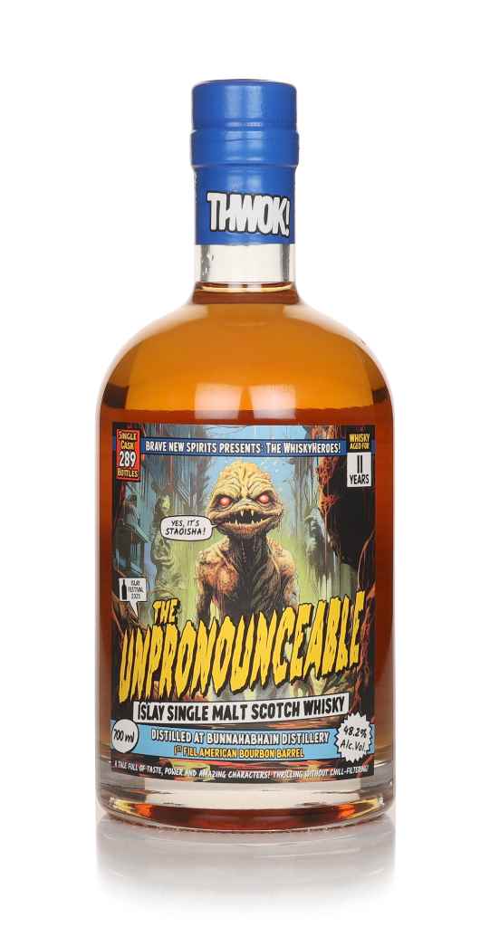 Bunnahabhain 11 Year Old - Whiskyheroes (Brave New Spirits) 70cl product image