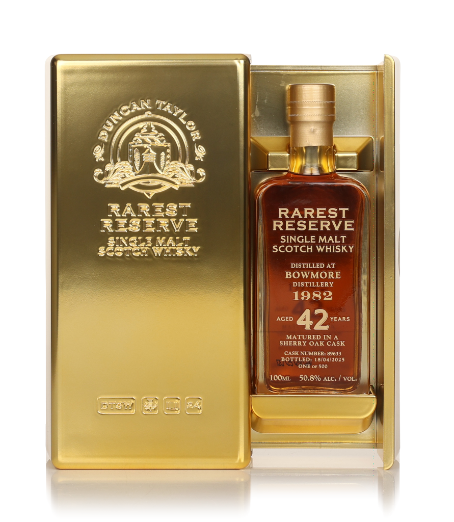 Bowmore 42 Year Old 1982 (cask 89633) - The Rarest Reserve Collection (Duncan Taylor) 10cl product image