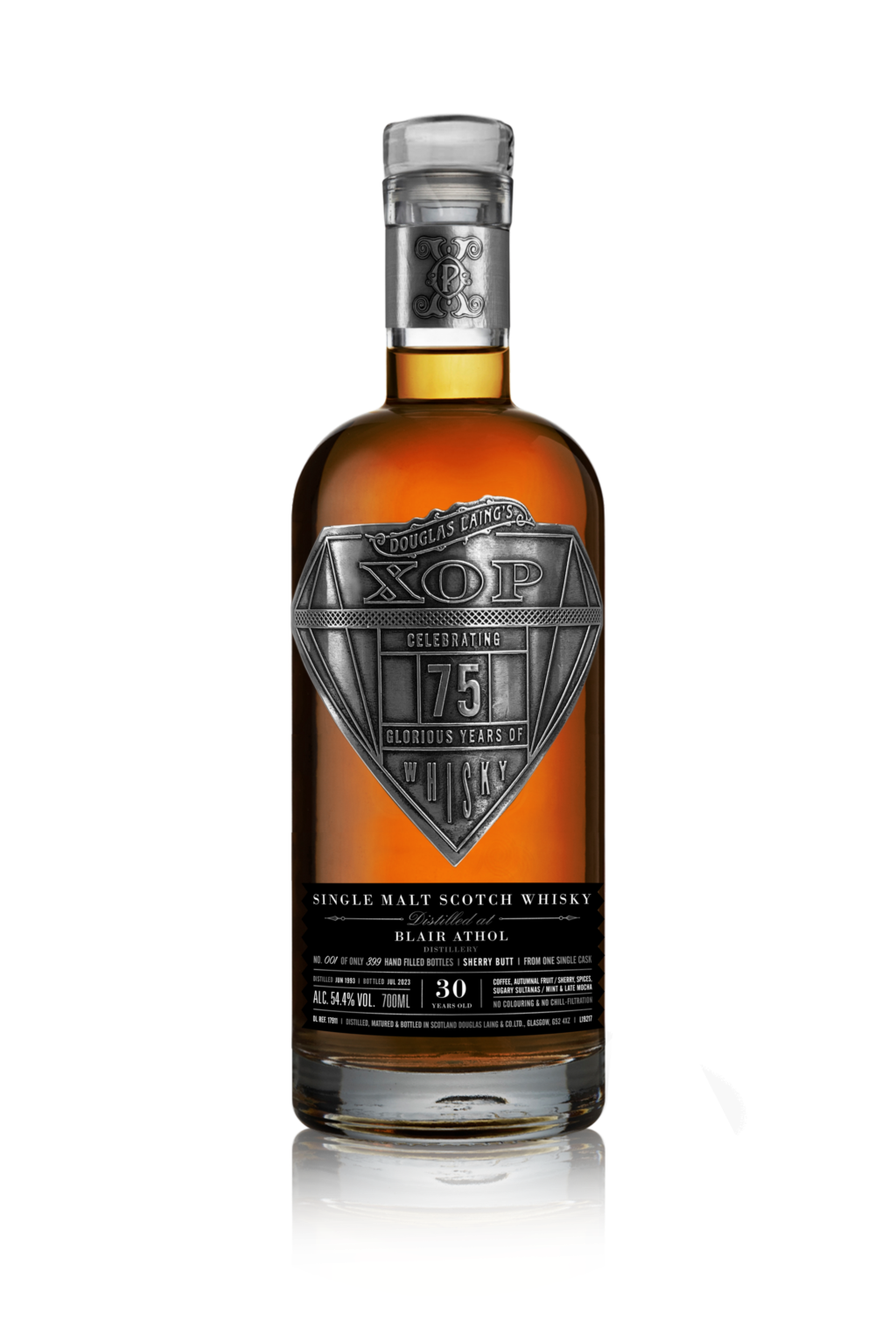 Blair Athol 30 Year Old 1993  - Xtra Old Particular 75th Anniversary (Douglas Laing) 70cl product image