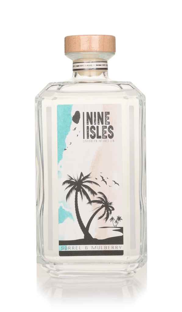 Nine Isles Sorrel and Mulberry Gin 70cl product image