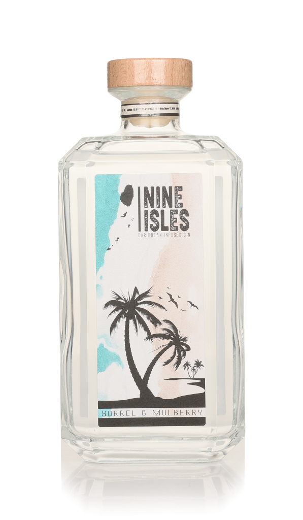 Nine Isles Sorrel and Mulberry Gin 70cl product image