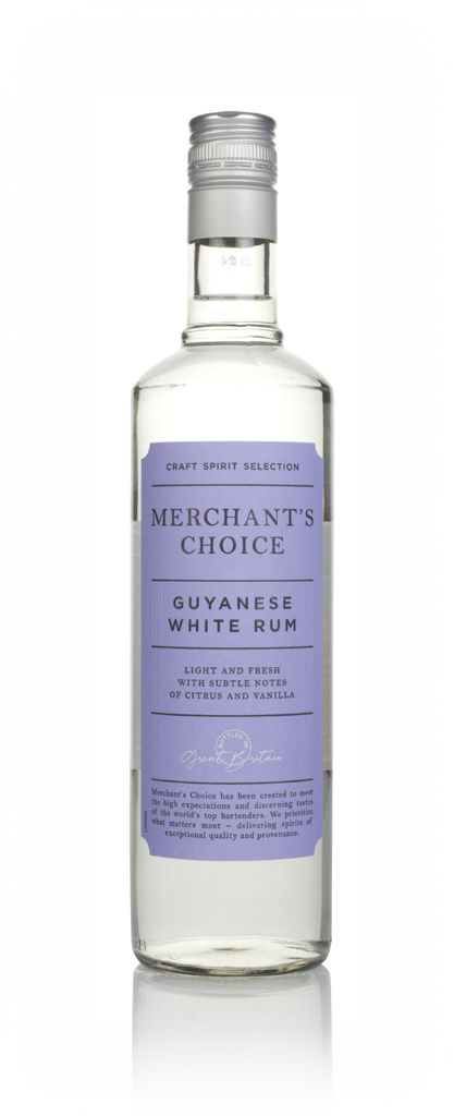 Merchant's Choice White Rum (No Box / Torn Label) 70cl product image
