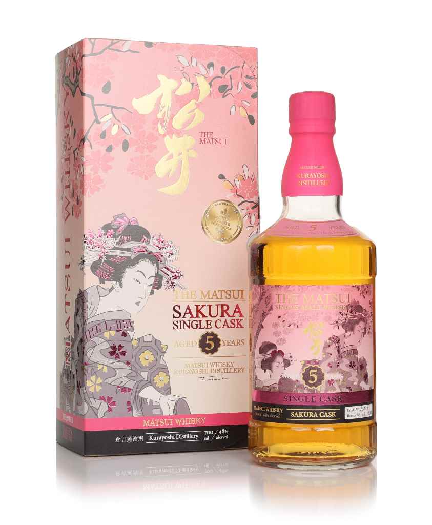 The Matsui 5 Year Old Sakura Single Cask 70cl product image