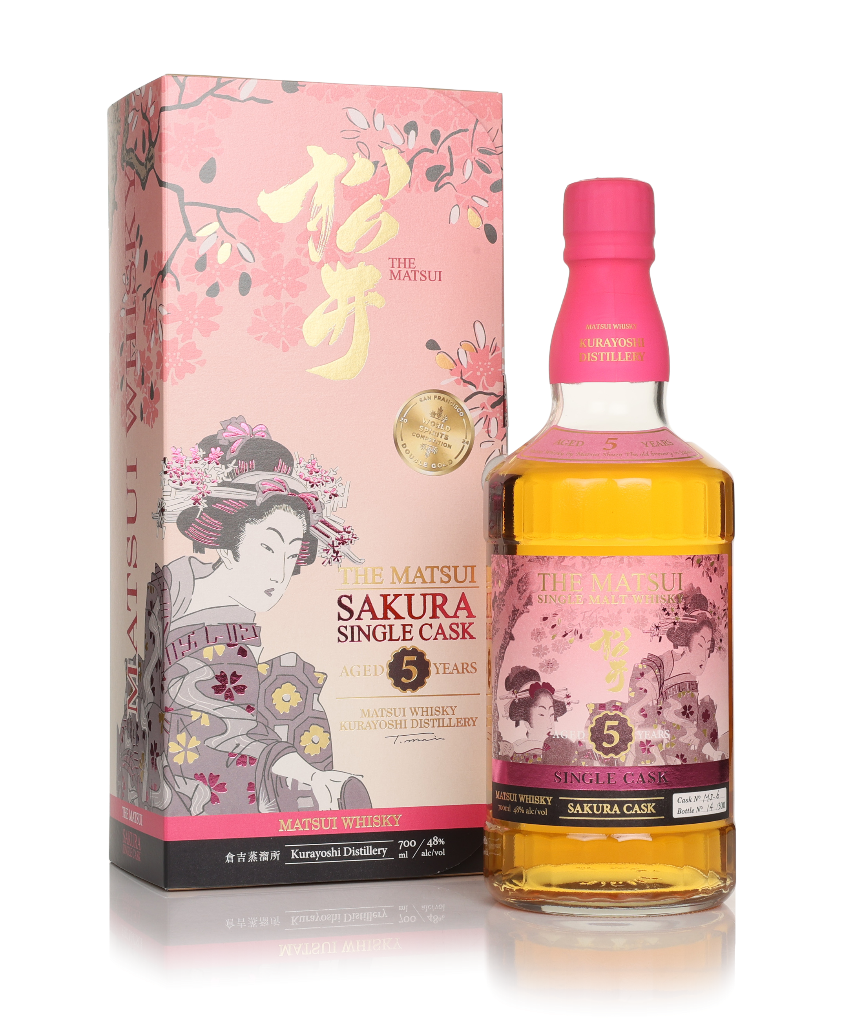The Matsui 5 Year Old Sakura Single Cask 70cl product image
