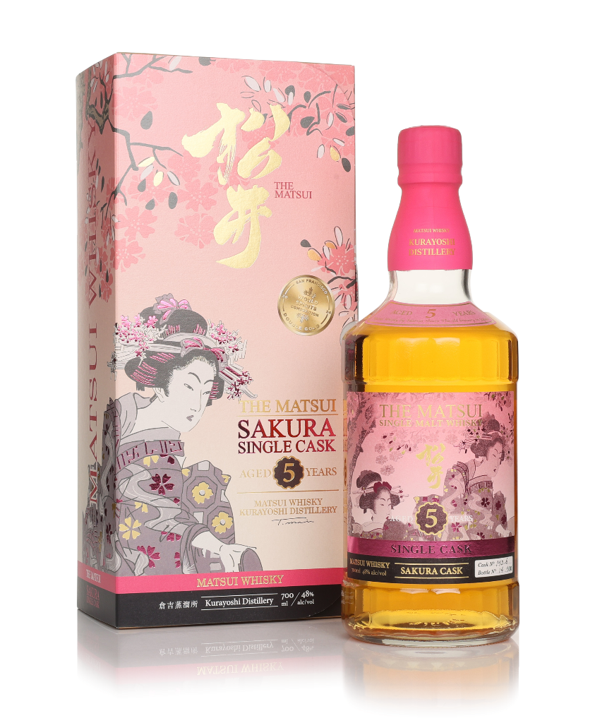 The Matsui 5 Year Old Sakura Single Cask 70cl product image