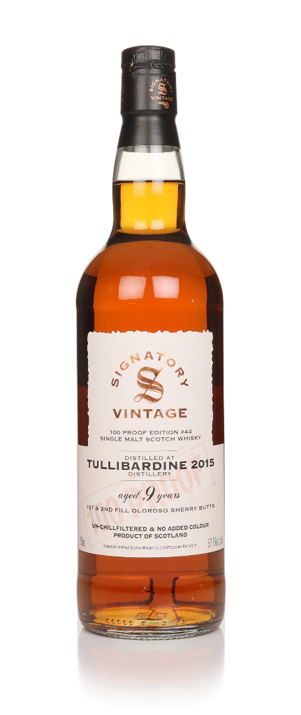 Tullibardine 9 Year Old 2015 - 100 Proof Edition #44 (Signatory) 70cl product image