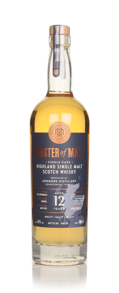 Ardmore 12 Year Old 2012 Single Cask (Master of Malt) 70cl product image