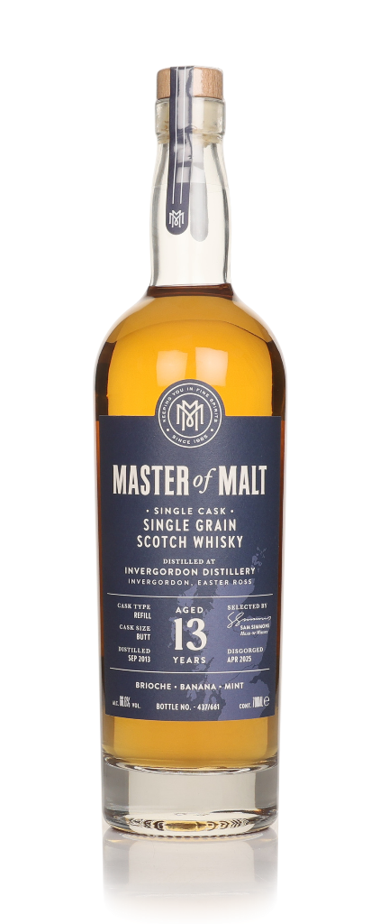 Invergordon 13 Year Old 2013 Single Cask (Master of Malt) 70cl product image