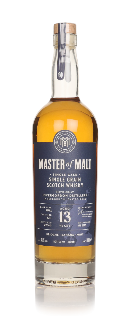 Invergordon 13 Year Old 2013 Single Cask (Master of Malt) 70cl product image