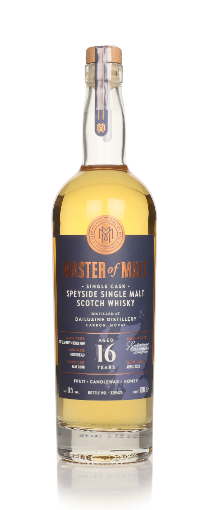Dailuaine 16 Year Old 2008 Single Cask (Master of Malt) 70cl product image