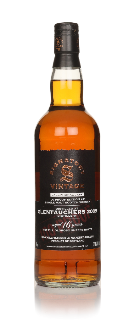 Glentauchers 16 Year Old 2009 Exceptional Cask - 100 Proof Edition #11 (Signatory) 70cl product image