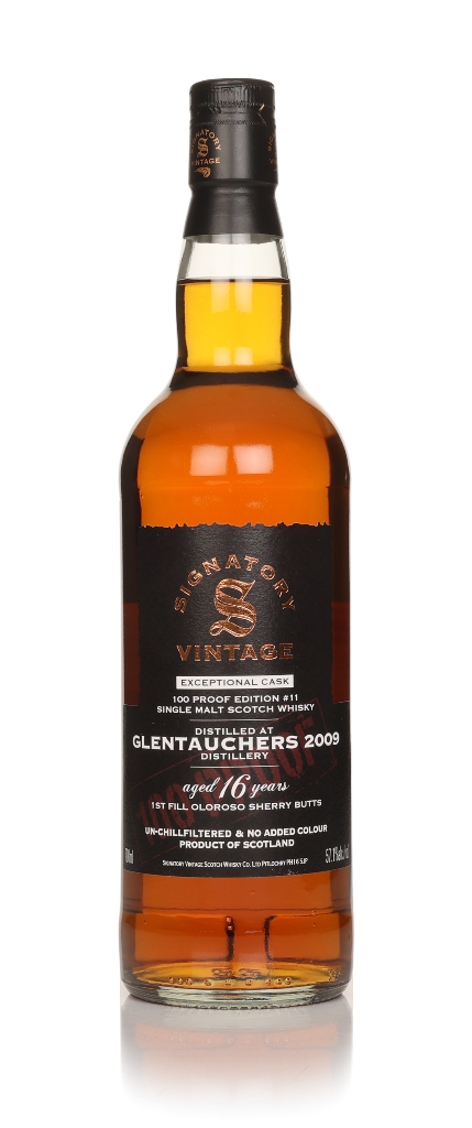 Glentauchers 16 Year Old 2009 Exceptional Cask - 100 Proof Edition #11 (Signatory) 70cl product image