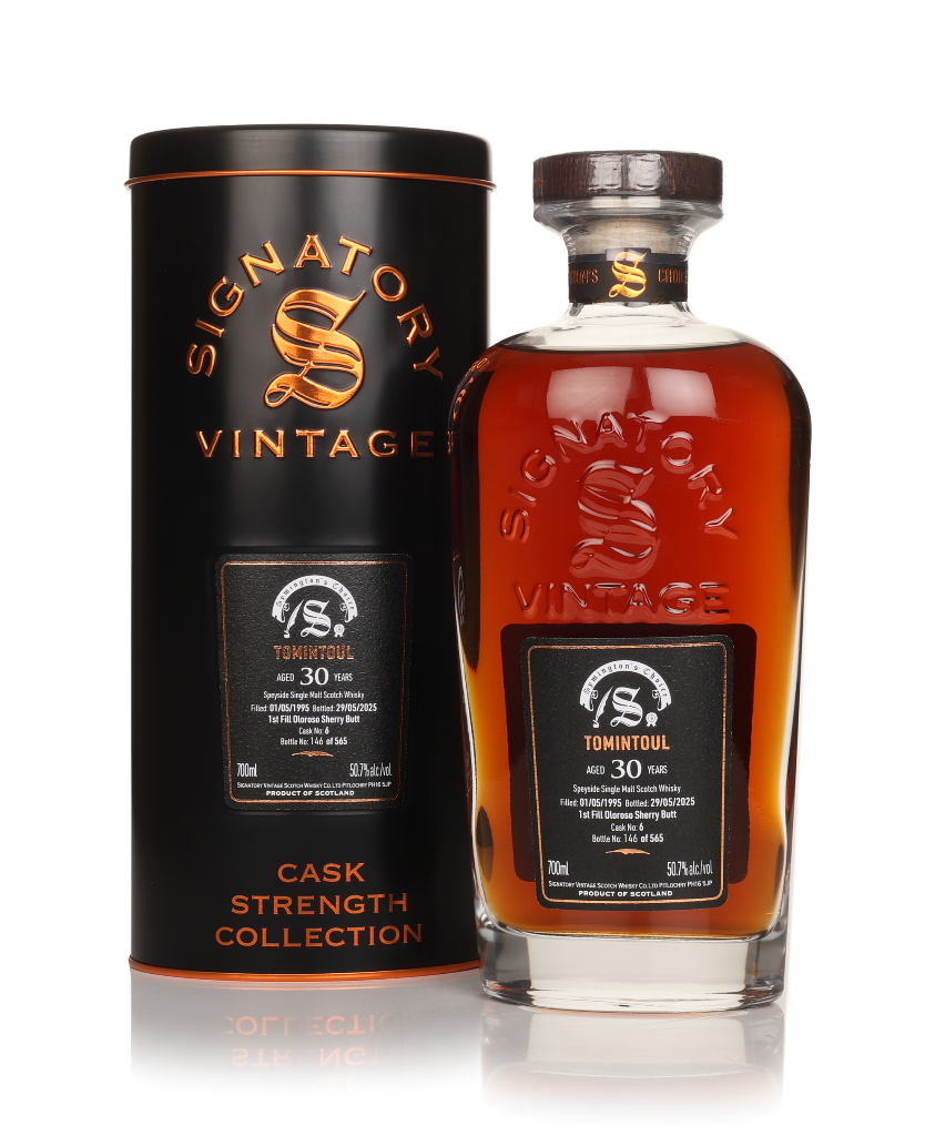 Tomintoul 30 Year Old 1995 (cask 6) - Cask Strength Collection (Signatory) 70cl product image