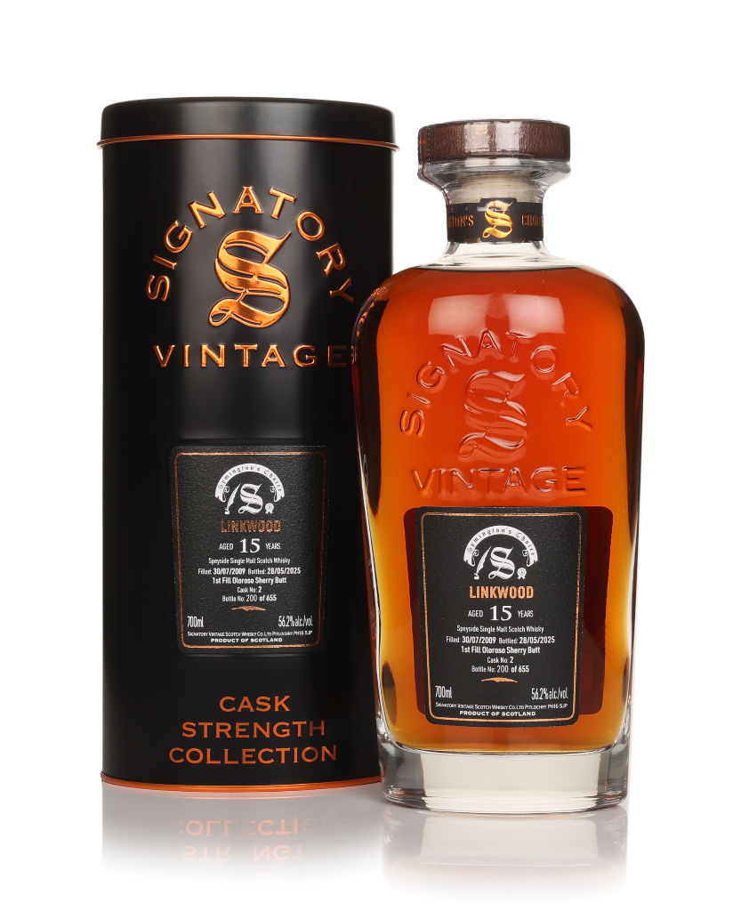 Linkwood 15 Year Old 2009 (cask 2) - Cask Strength Collection (Signatory) 70cl product image