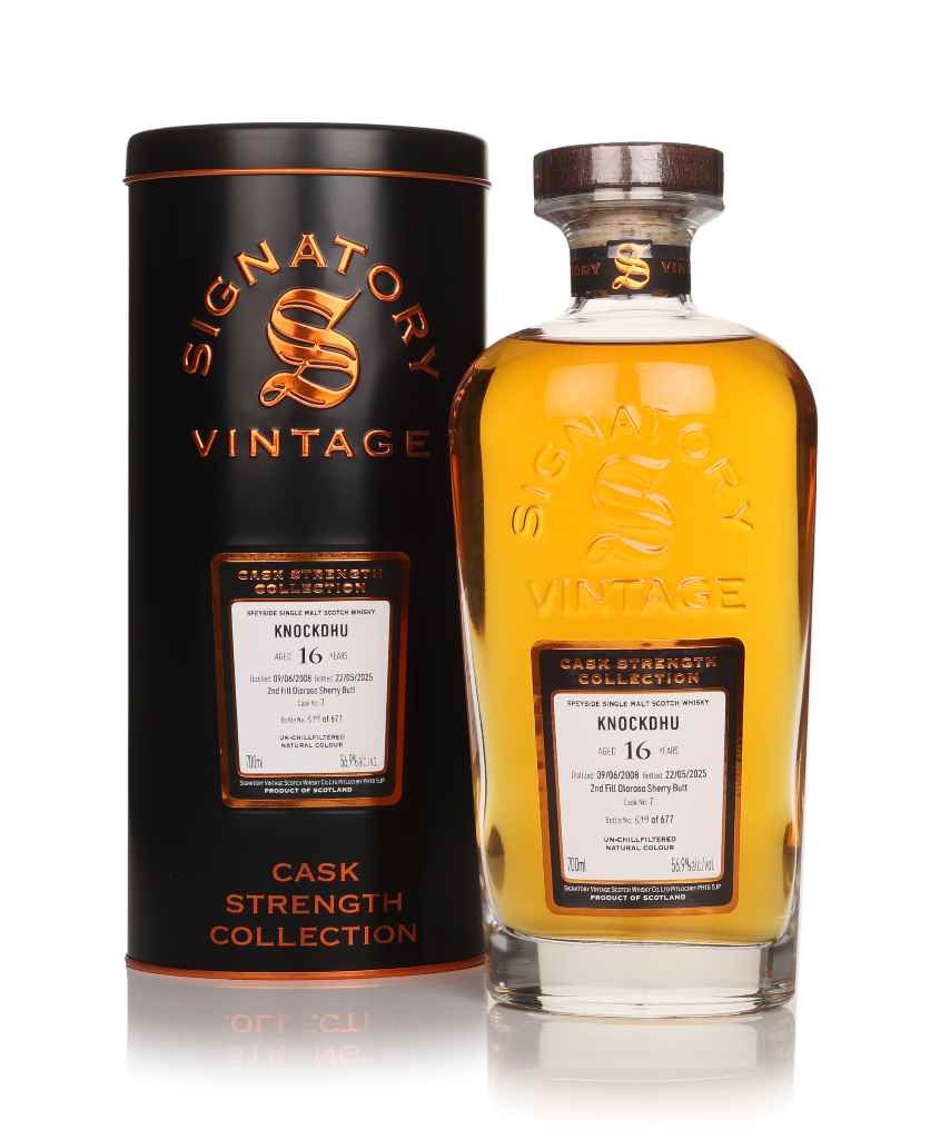 Knockdhu 16 Year Old 2008 (cask 7) - Cask Strength Collection (Signatory) 70cl product image