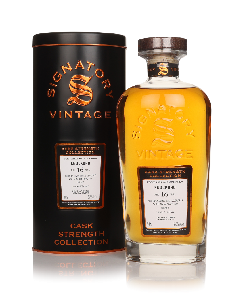 Knockdhu 16 Year Old 2008 (cask 7) - Cask Strength Collection (Signatory) 70cl product image