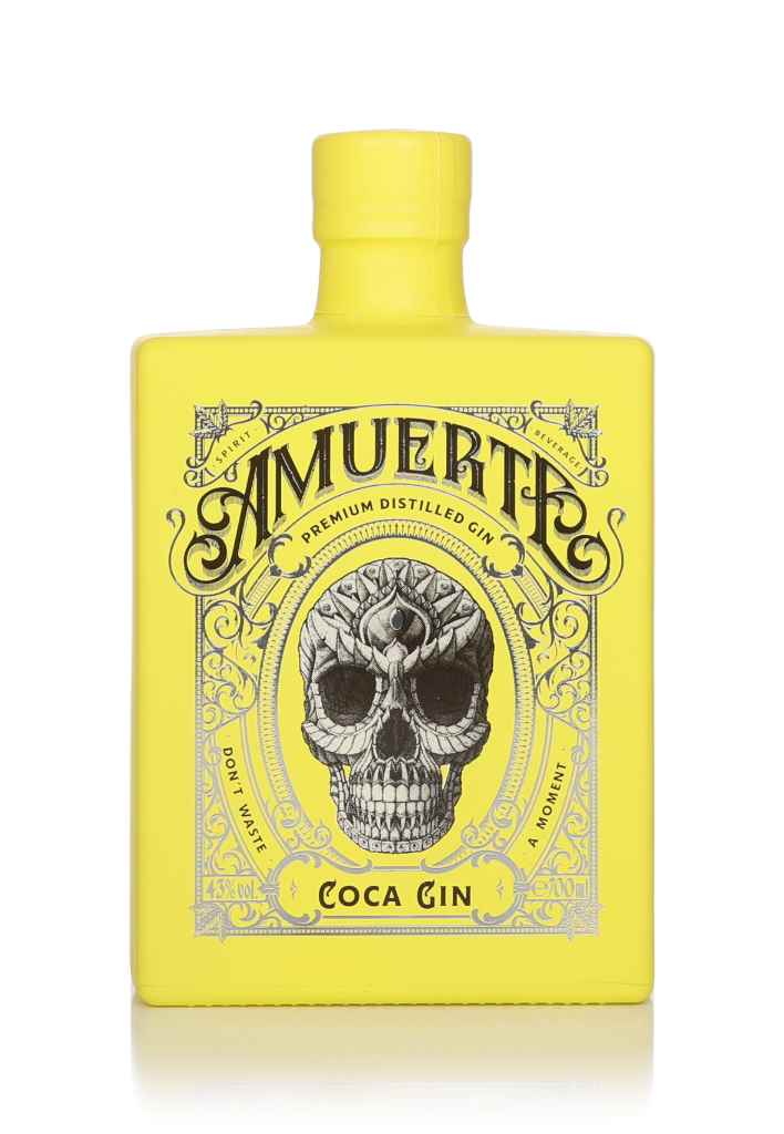 Amuerte Coca Leaf Gin (Yellow Bottle) 70cl product image
