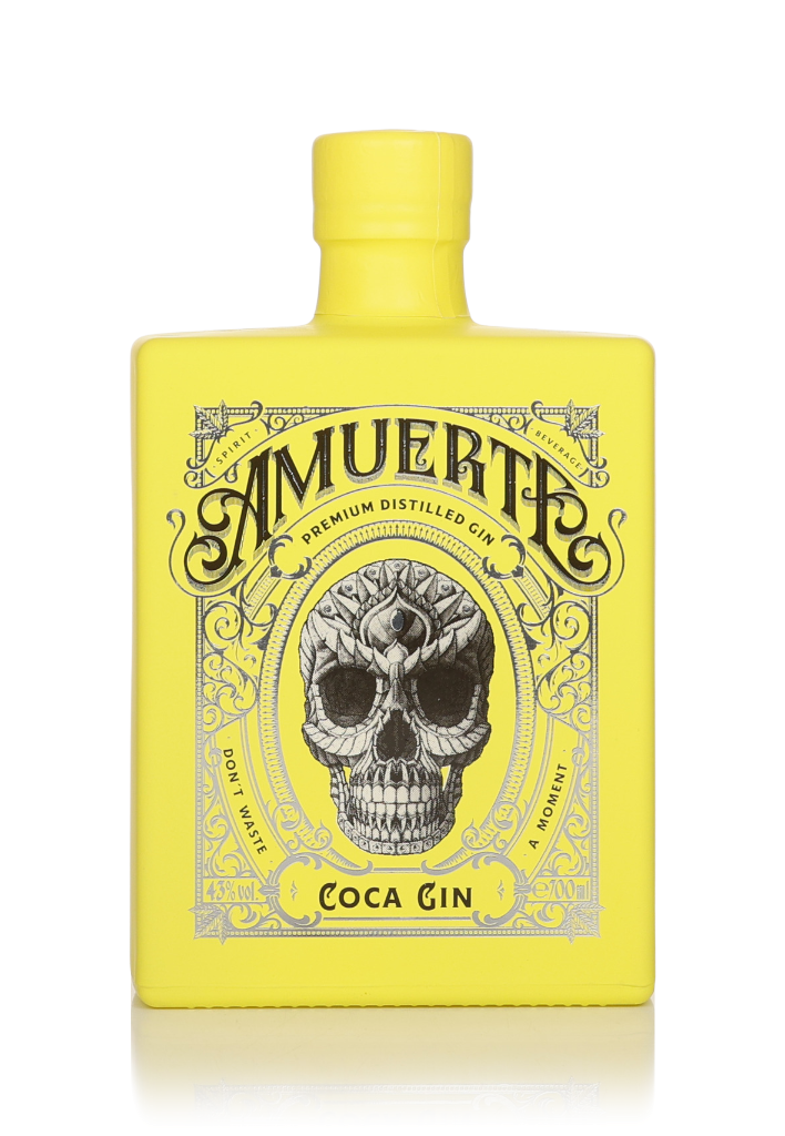 Amuerte Coca Leaf Gin (Yellow Bottle) 70cl product image