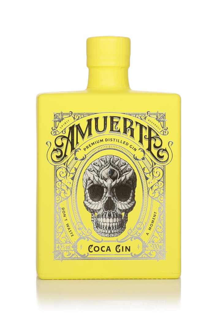 Amuerte Coca Leaf Gin (Yellow Bottle) 70cl product image
