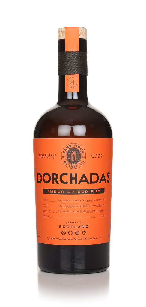 Dorchadas Amber Spiced Rum 70cl product image