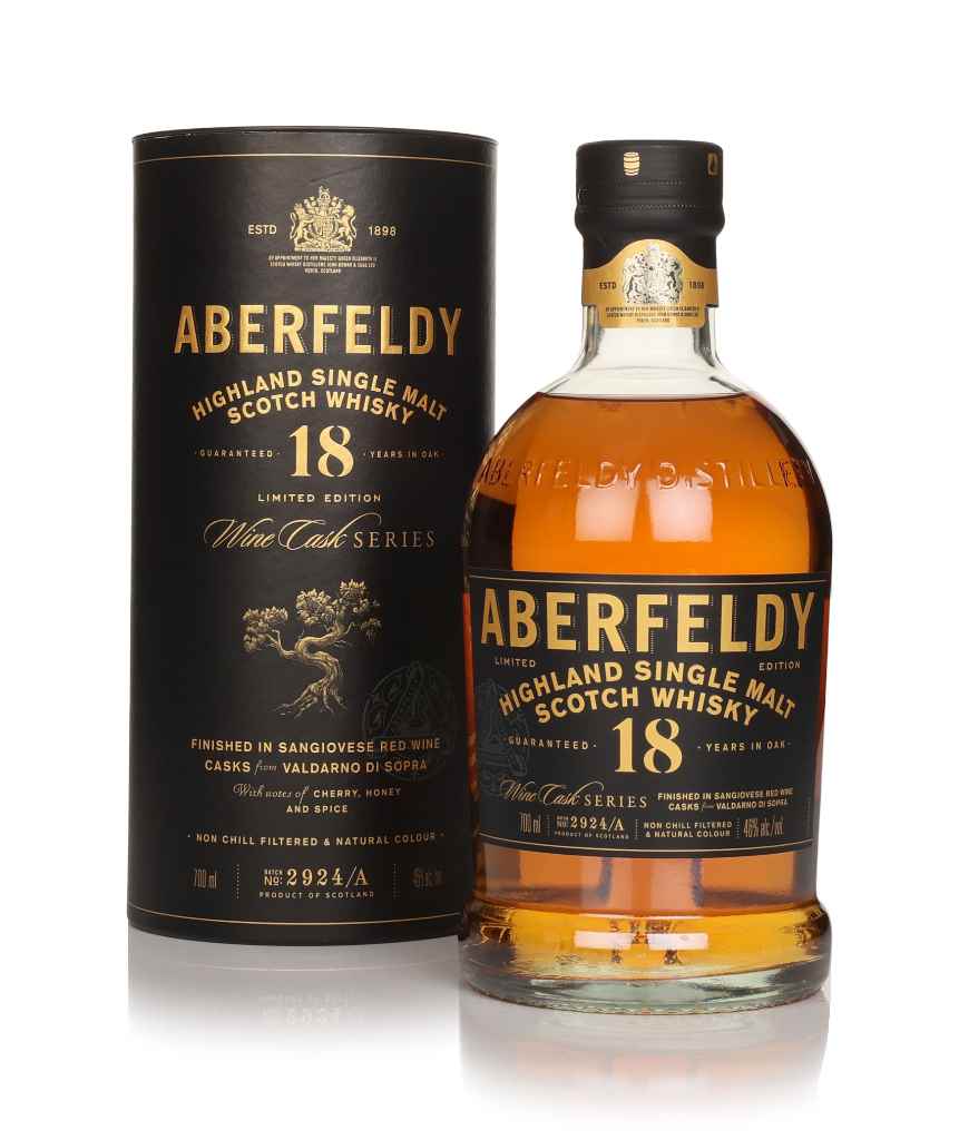 Aberfeldy 18 Year Old - Sangiovese Italian Wine Cask 70cl product image