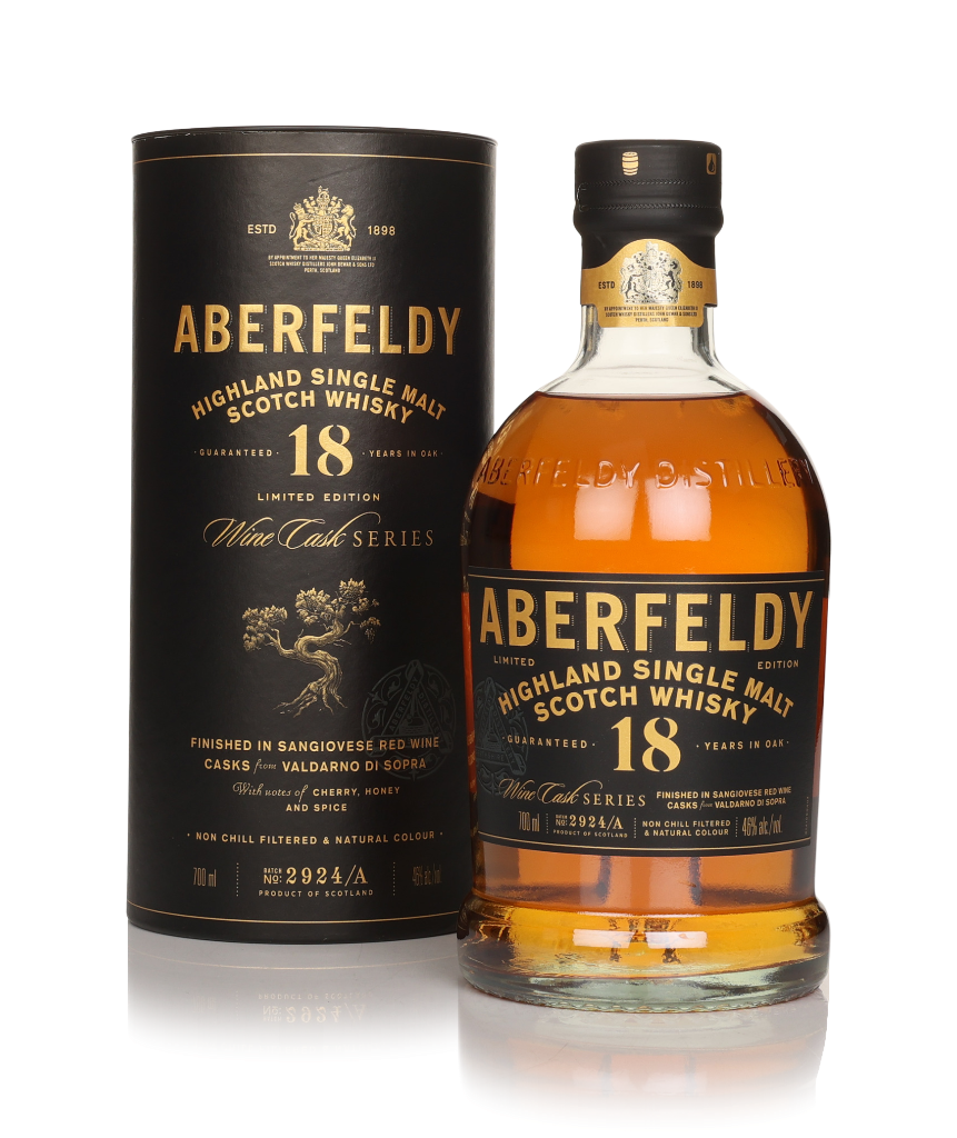 Aberfeldy 18 Year Old - Sangiovese Italian Wine Cask 70cl product image