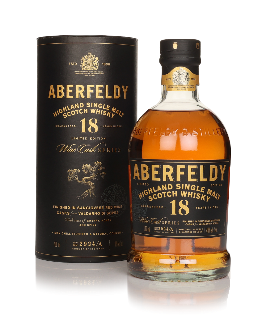 Aberfeldy 18 Year Old - Sangiovese Italian Wine Cask 70cl product image