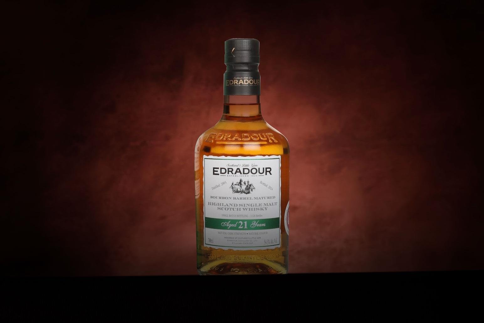 *COMPETITION* Edradour 21 Year Old 2003 Bourbon Barrel Matured Whisky Ticket 70cl product image