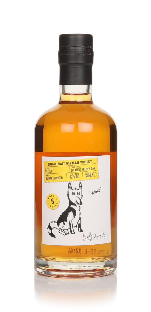 A Secret German Single Malt 5 Year Old - Badly Drawn Dogs 35cl product image