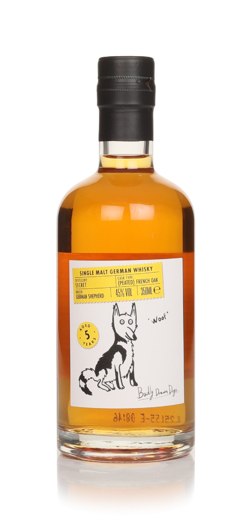 A Secret German Single Malt 5 Year Old - Badly Drawn Dogs 35cl product image