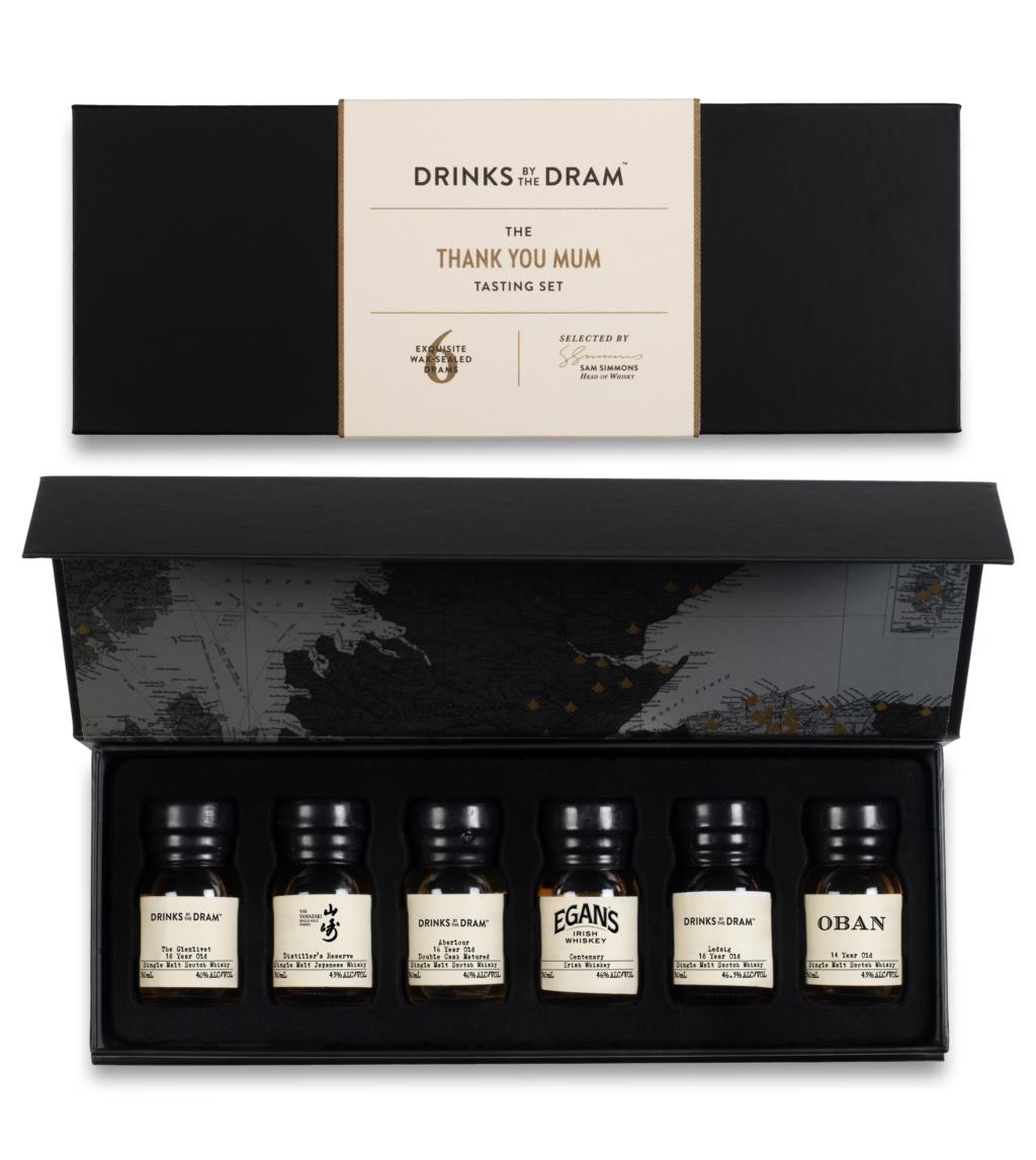 Thank You Mum Premium Whisky Tasting Set (Black) 18cl product image