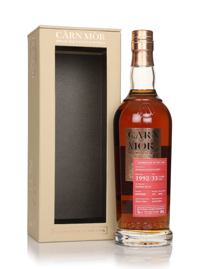 Benriach 33 Year Old 1992 - Celebration of the Cask (Càrn Mòr) 70cl product image