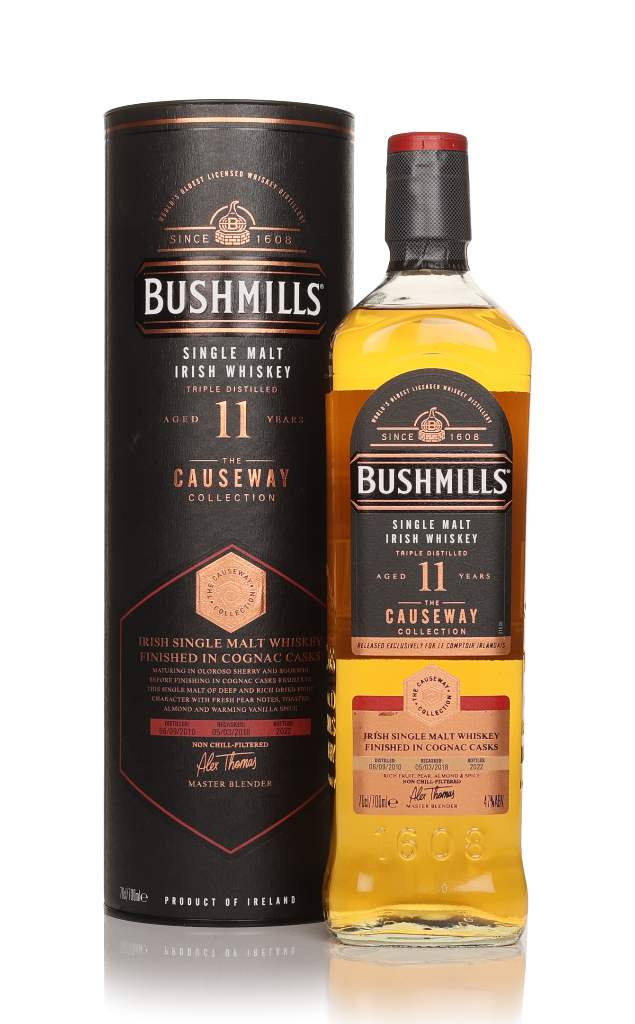 Bushmills 11 Year Old 2010 Cognac Cask 70cl product image