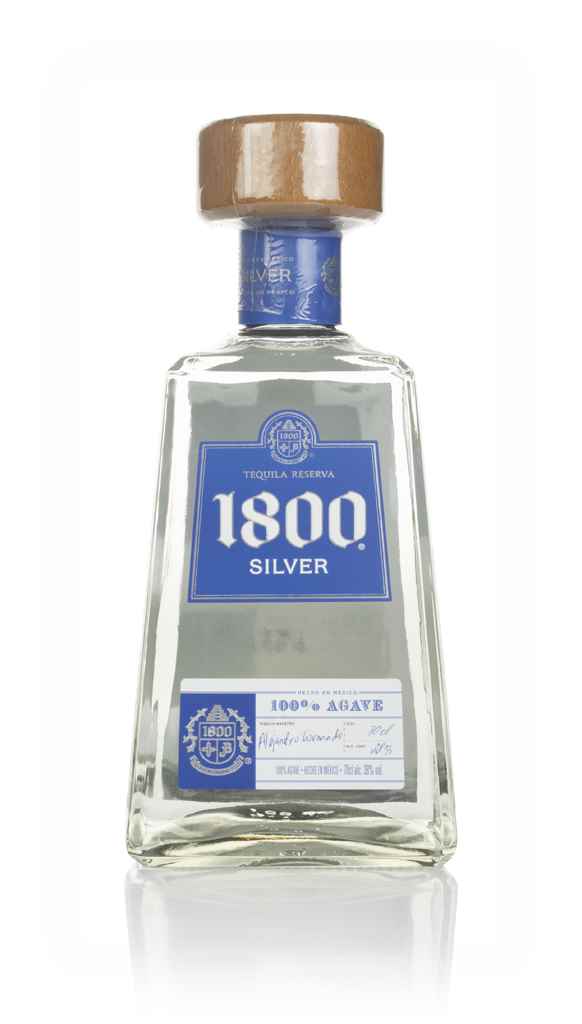 1800 Silver Tequila (No Box / Torn Label) 70cl product image