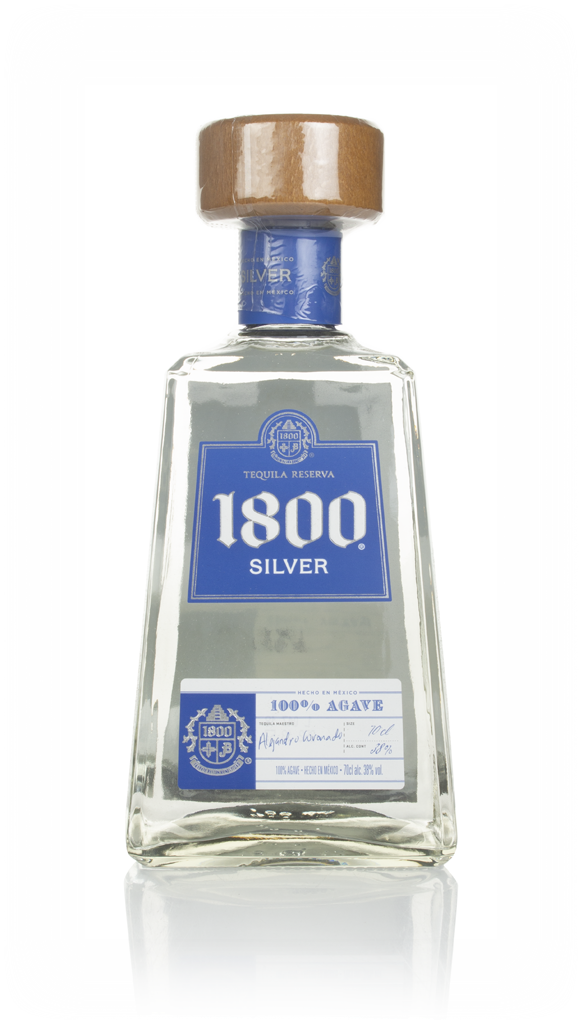 1800 Silver Tequila (No Box / Torn Label) 70cl product image