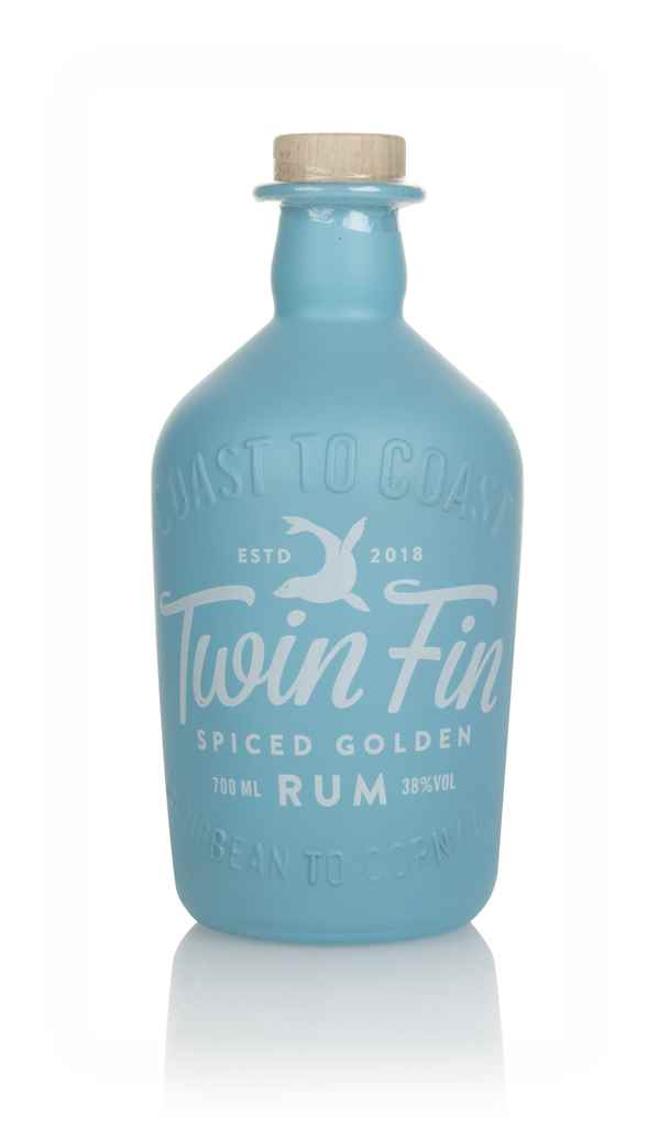 Twin Fin Spiced Golden Rum (No Box / Torn Label) 70cl product image